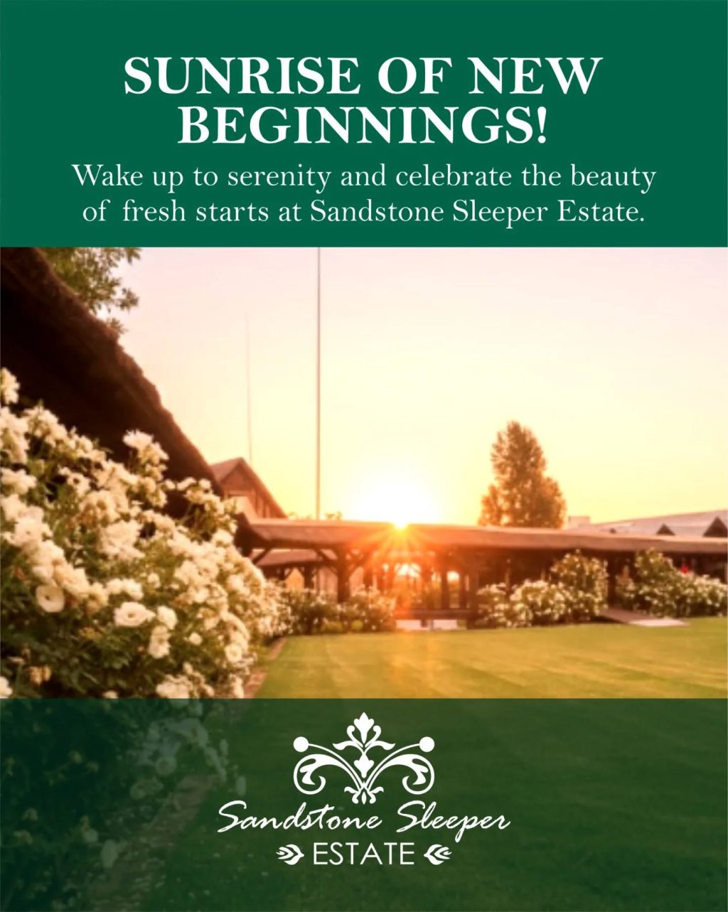 Instagram post from sandstonesleeperestate. This post is in position 1.